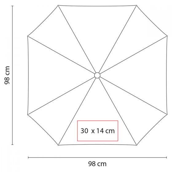 PARAGUAS CUADRADO
