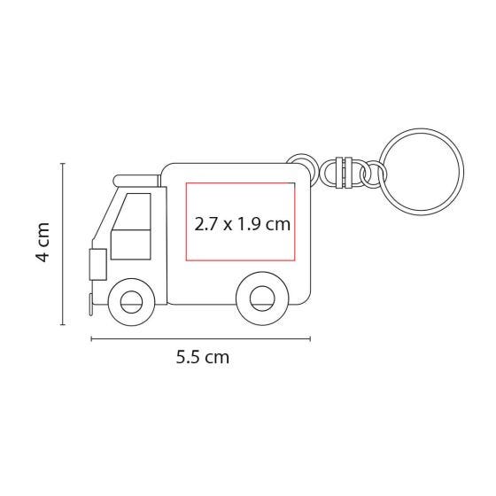 LLAVERO FLEXÓMETRO CAMIÓN