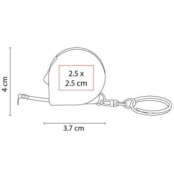 LLAVERO FLEXÓMETRO MEASURE