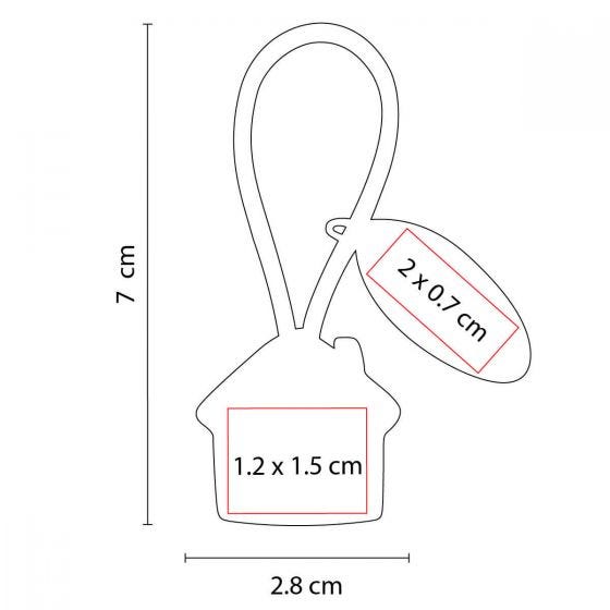 Llavero Casa con Placa