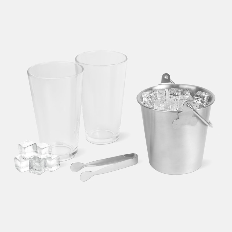 [BAR 050 S] SET DE BAR GLASE
