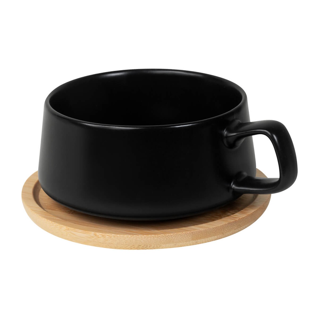 [TAZ 070 N] TAZA WUHAN (NEGRO)