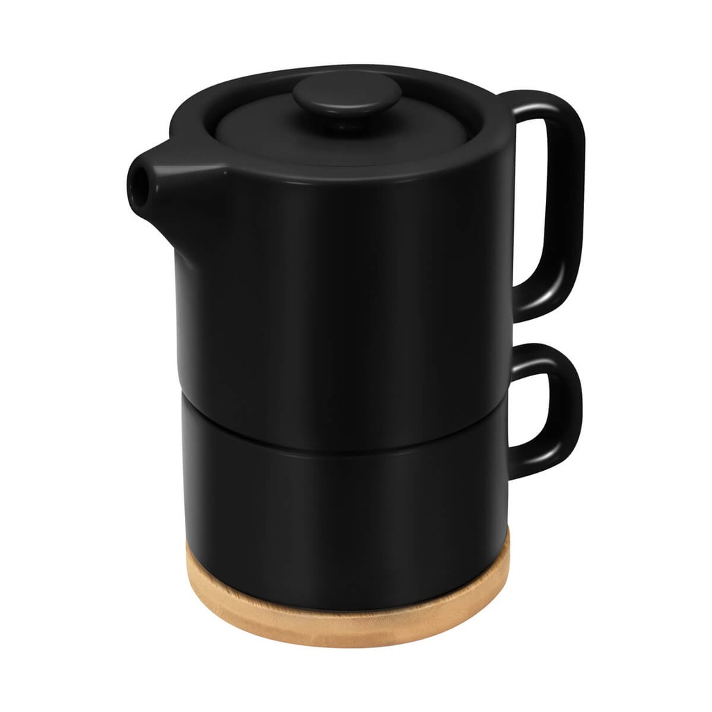 [TAZ 066 N] TAZA TETERA HUNNI (NEGRO)