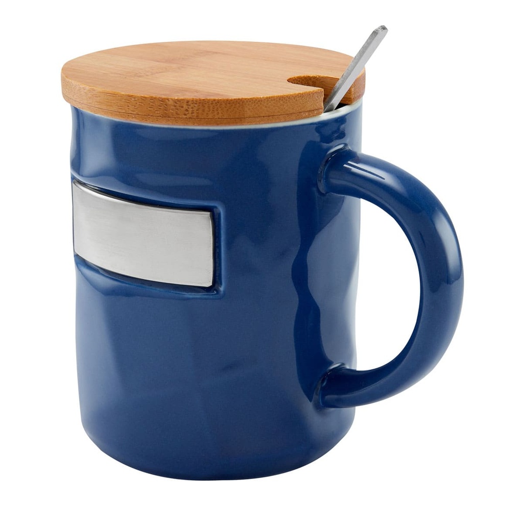 [TAZ 055 A] TAZA BAMBUSA (AZUL)
