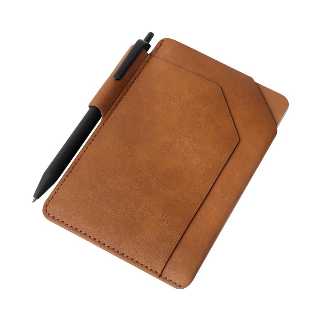 [M 80124 C] PORTA PASAPORTE RUNA (CAFE)