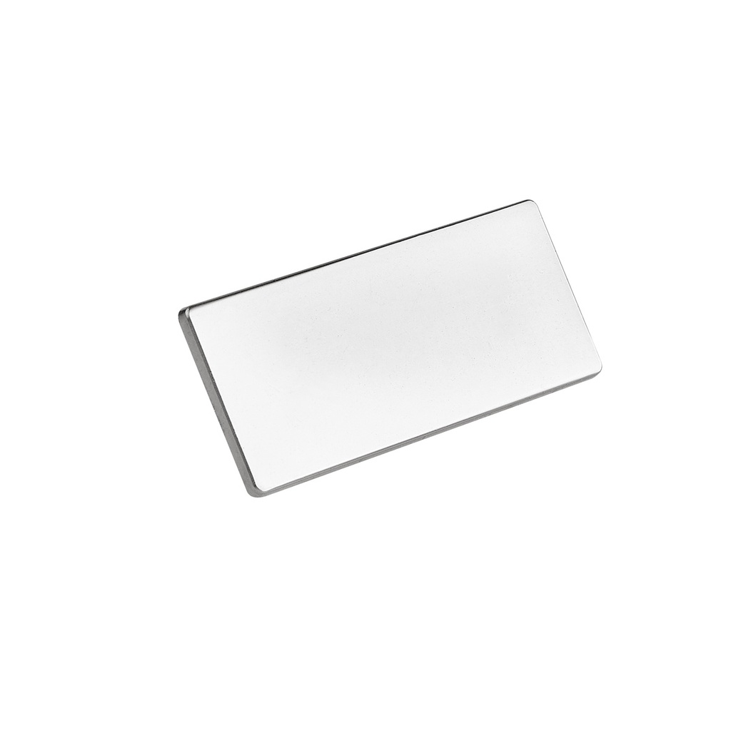 PLACA METÁLICA CON GRABADO