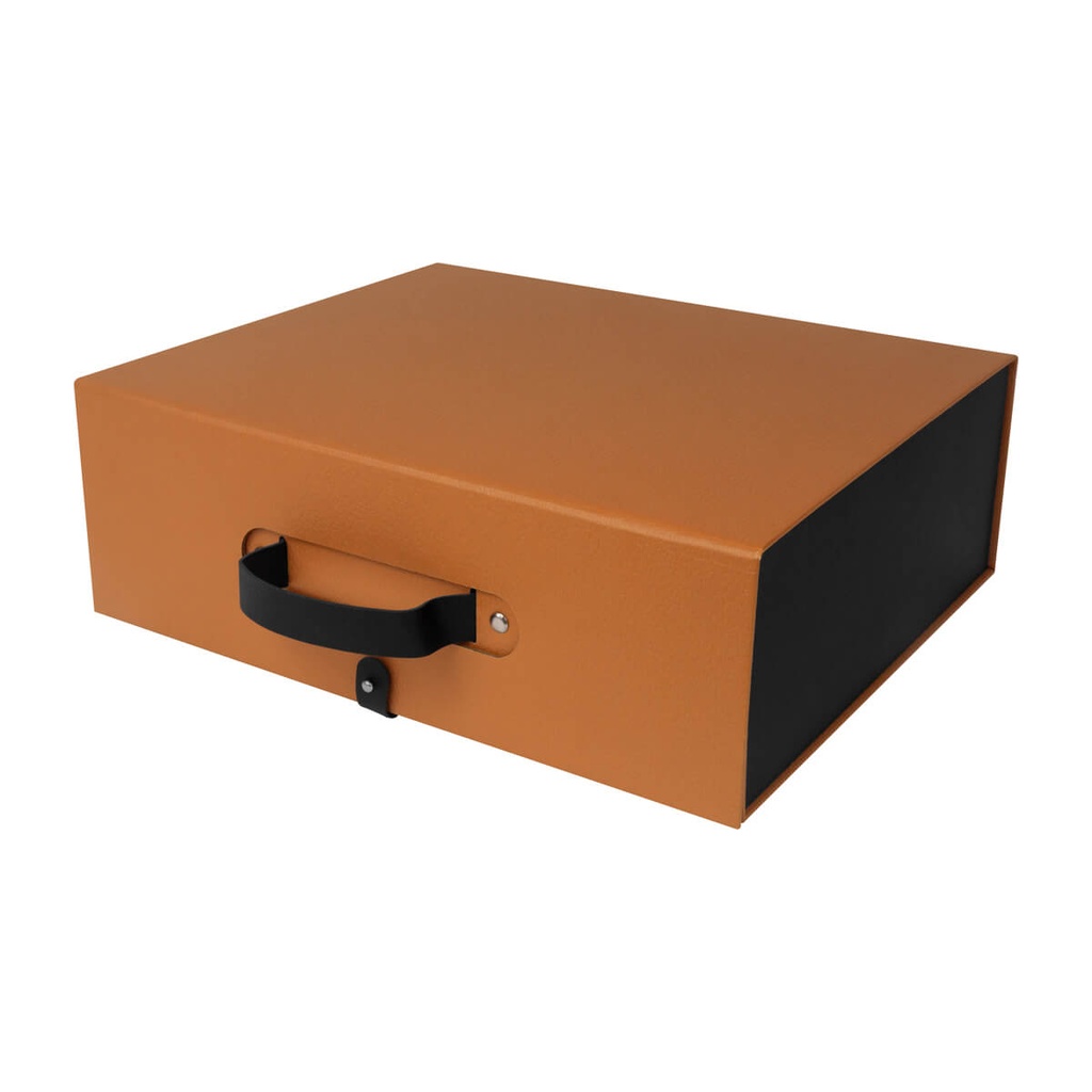 [ACC 009 C] CAJA DE REGALO VERNE (CAFE)