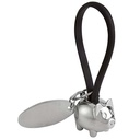 Llavero Puerquito con Placa